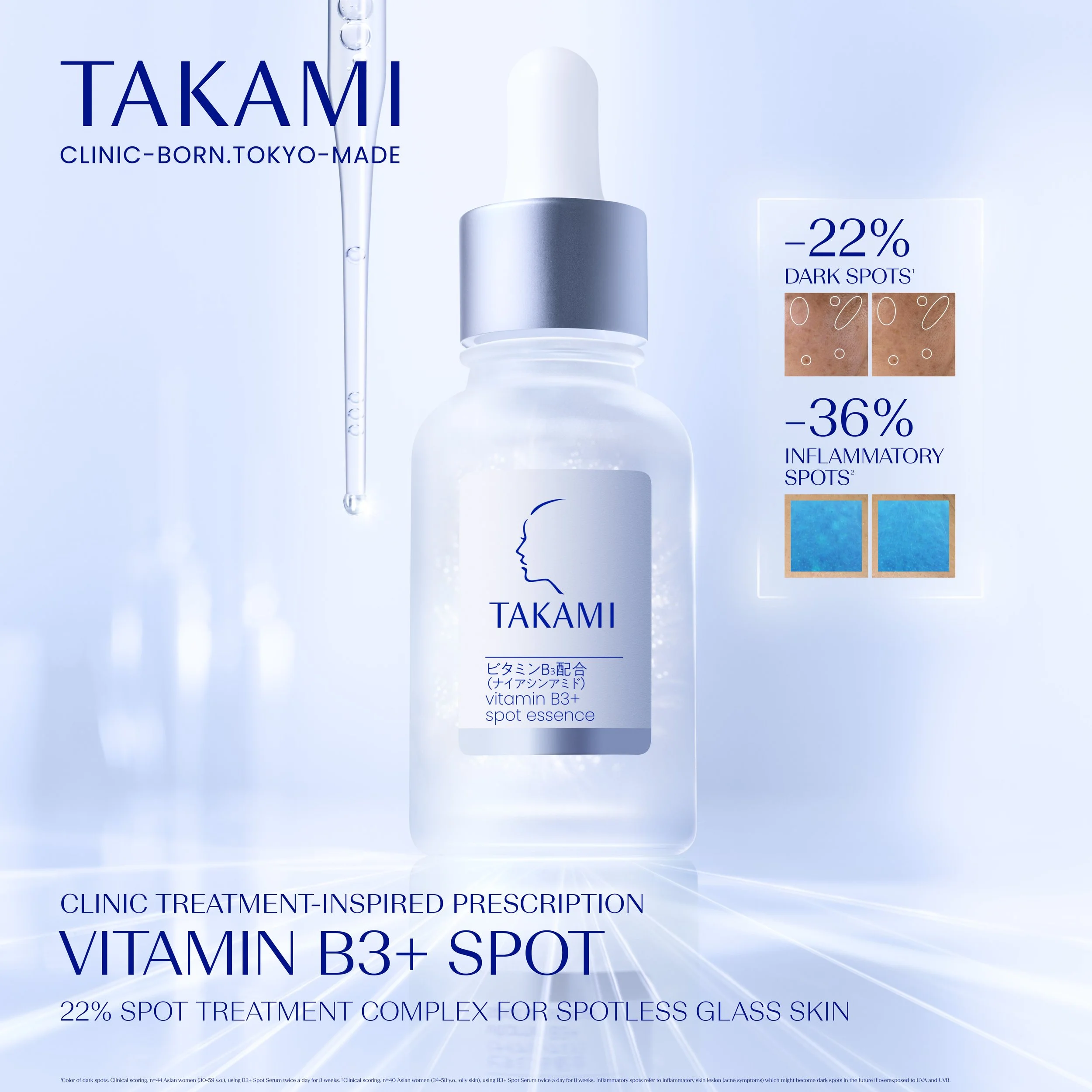 TAKAMI Vitamin B3+ Spot Serum: The Clinic-Born Solution for